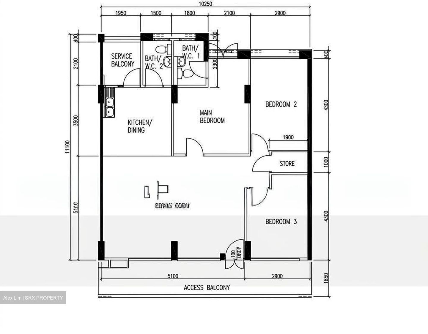 Blk 608 Choa Chu Kang Street 62 (Choa Chu Kang), HDB 4 Rooms #634772851